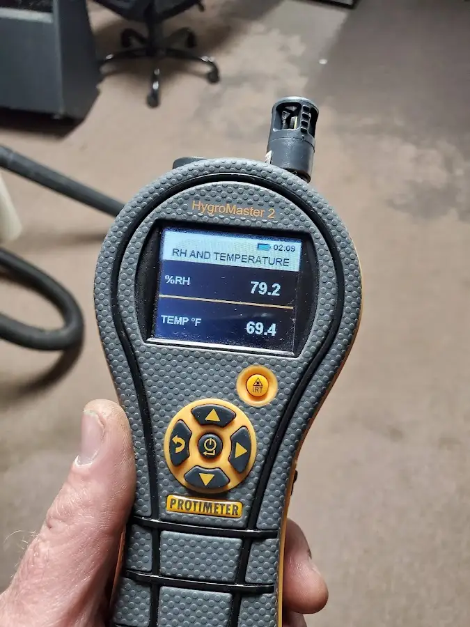 Moisture meter humidity assessment for Mold Remediation & Removal in Weehawken